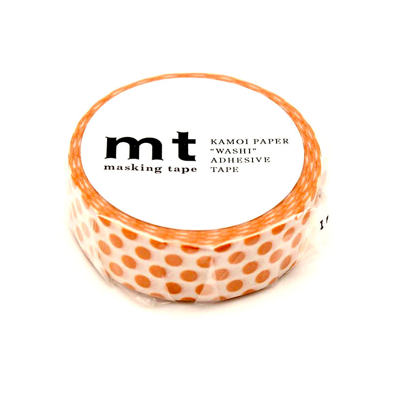 MT washi tape_dots mandarin_estilographica