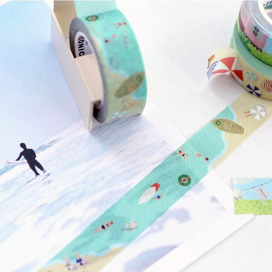 washi tape iconic_summer beach_estilographica