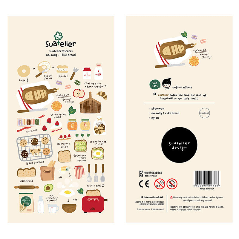 suatelier_stickers i like bread_estilographica