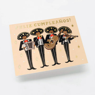 tarjeta cumpleaños Mariachis de Rifle Paper Co.